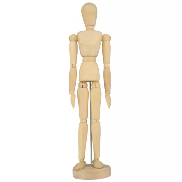 16" Artists Wooden Manikin Mannequin  Lay Figure ( Moveable / Bendy Man )