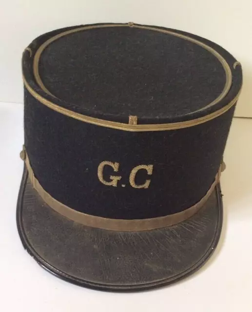Ancien képi de Garde-Champêtre -  G-C brodé or