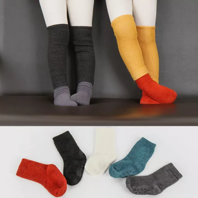 Unisex Winter Kids Socks 5 SET Socks Non-Slip, Children Baby Infant Sleep Socks