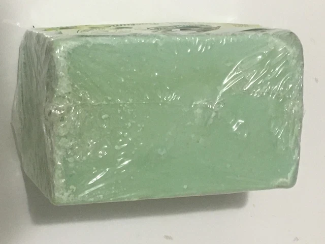 JABÓN DE ACEITE DE OLIVA VERDE tradicional africano 500 gramos (17,62 oz cada uno) - 72%