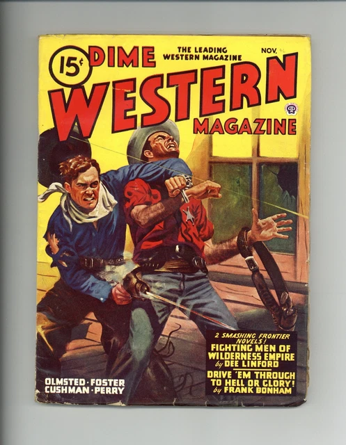 Dime Western Magazine Pulp Nov 1946 Vol. 47 #3 VG/FN 5.0