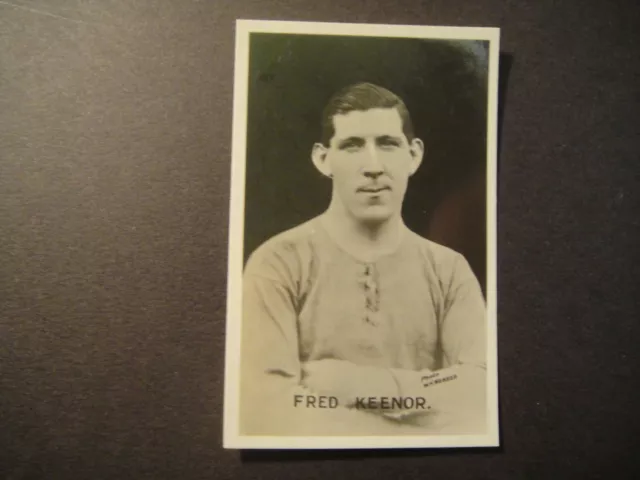 D C Thomson Famous British Footballers 1921 Fred Keenor Cardiff Wales