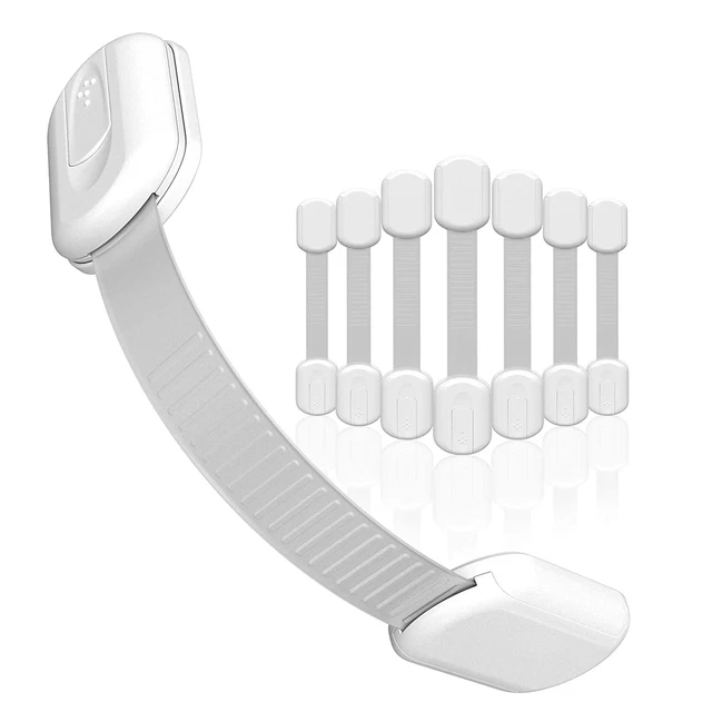 SKYLA HOMES Baby Locks (8-Pack) Child Safety Cabinet Proofing - Safe Quick and E