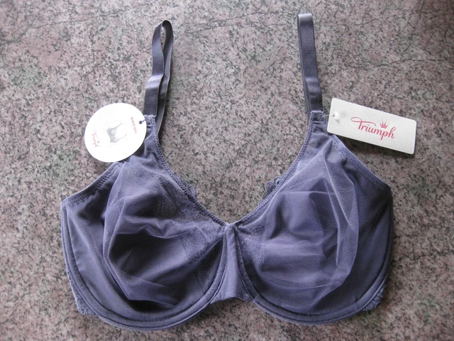 Triumph Lace Spotlight W BH graulila Gr. 70F Neu mit Etikett