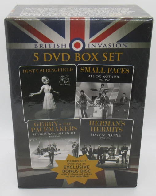 BRITISH INVASION (DVD, 5-Disc Set) BRAND NEW SEALED EUR 49