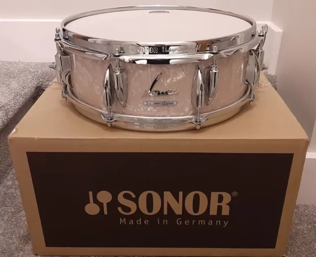 Sonor Vintage Series 14"x5.75" Vintage Pearl Snare Drum