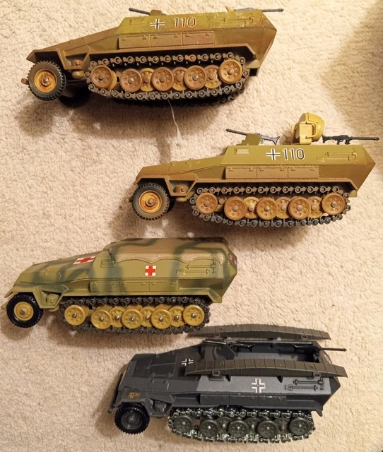 SOLIDO 1/50, HALF Track M3 US Army obusier 105mm, WW2, comme neuf (151