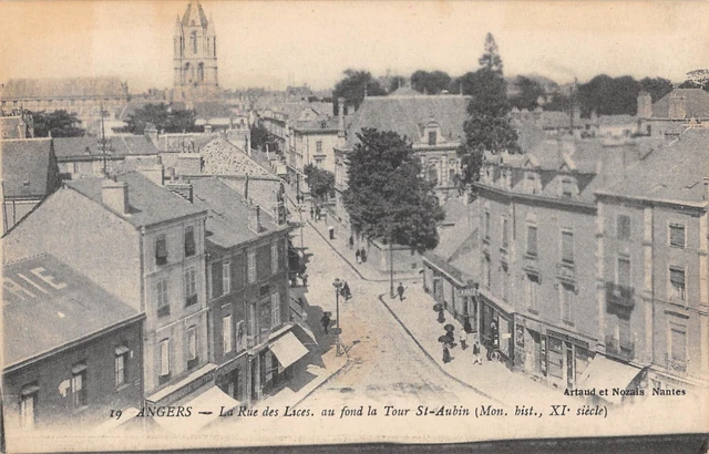 Carte Postale Ancienne Angers – Rue De L'Oisellerie – 49 Maine Et Loire – Années 1900