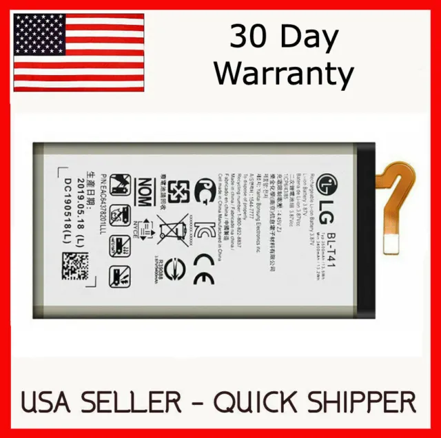 OEM LG G8 ThinQ BL-T41 3500mAh 3.87V Original Genuine Cell Phone Battery