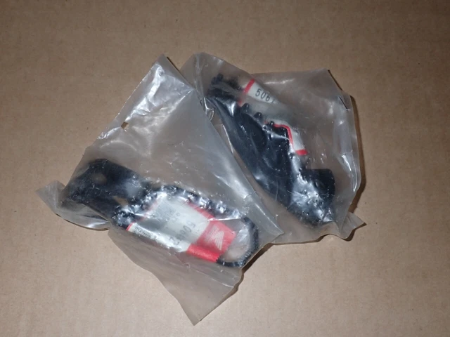 Honda CR250 1992 NOS OEM Footpeg SET 50616-KZ4-860 50642-KZ4-860
