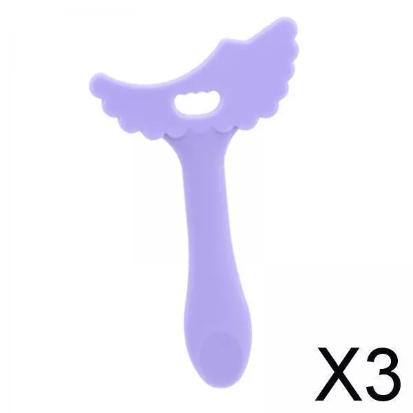 3X Applicateur De Pochoirs Pour Les Yeux En Silicone Outil Auxiliaire Pour