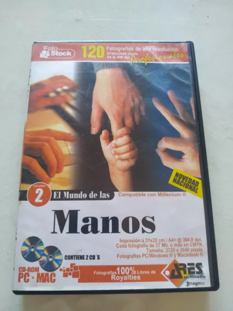 El Mundo de las Manos Foto Stock 120 Fotos - Juego para PC CD-ROM Edicion España