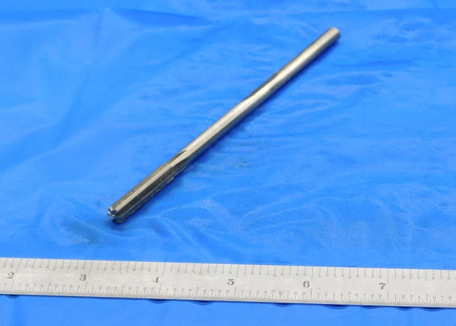 USA MADE .2795" OD HSS REAMER SHANK 6 FL .2795 9/32 .2813 -.0018 UNDERSIZE 7 mm