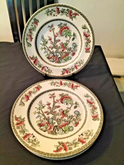 Johnson Bros "Indian Tree" Ironstone Dinner Plate 10"