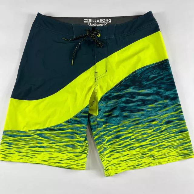 Billabong Platinum X Board Shorts Lightweight Beach Surfing Boardies Men's W32"