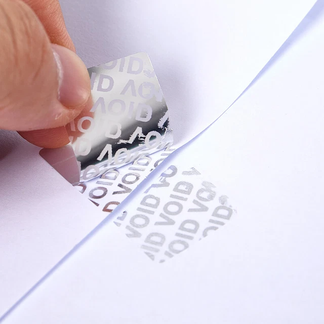 100pcs Warranty Protection Sticker (40mm*20mm) Tamper Proof Void Label Stick BII