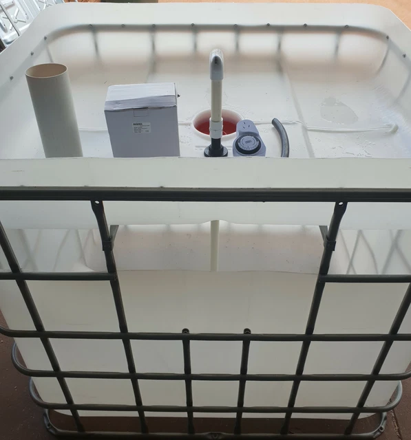 AQUAPONICS IBC CONVERSION kit bell siphon setup $108.00 - PicClick AU