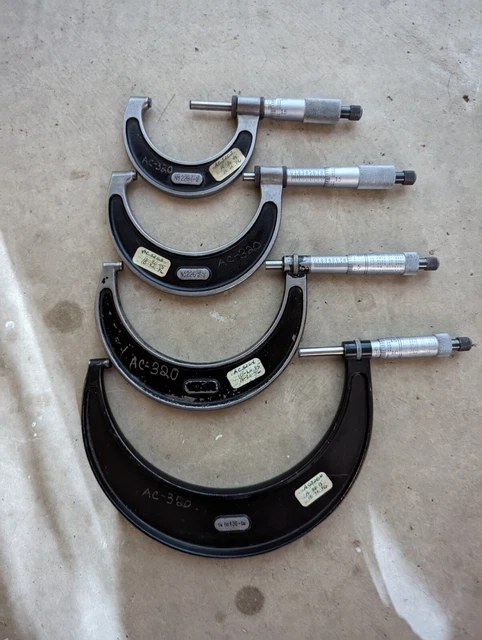 Lot Of Starret Micrometers