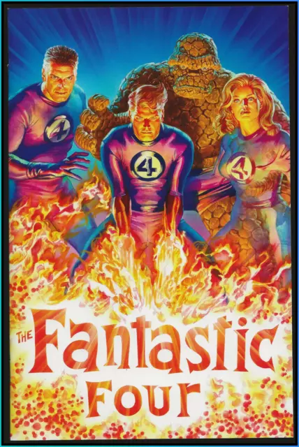 Fantastic Four #1 (2018) Alex Ross 1:200 Virgin Art Variant Mcu Phase 6 Key Nm+