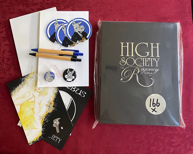 Cerebus High Society Regency Edition Hardcover signed & numbered by Dave Sim