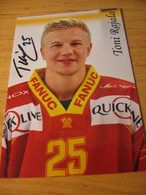 +++ Toni Rajala - Olympic Gold Medal - Finland - SIGNED PHOTO - de