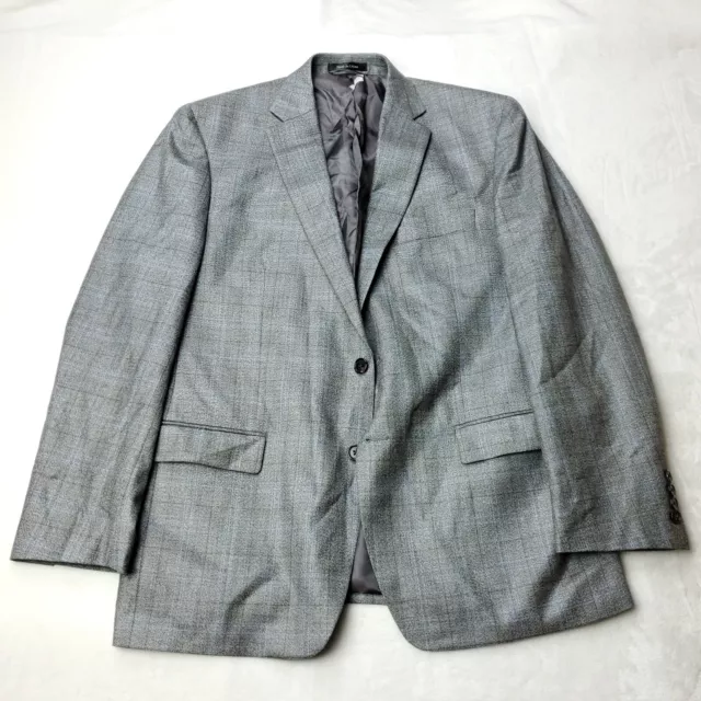 Lauren Ralph Lauren Silk Wool Blazer Mens Size 42R Gray