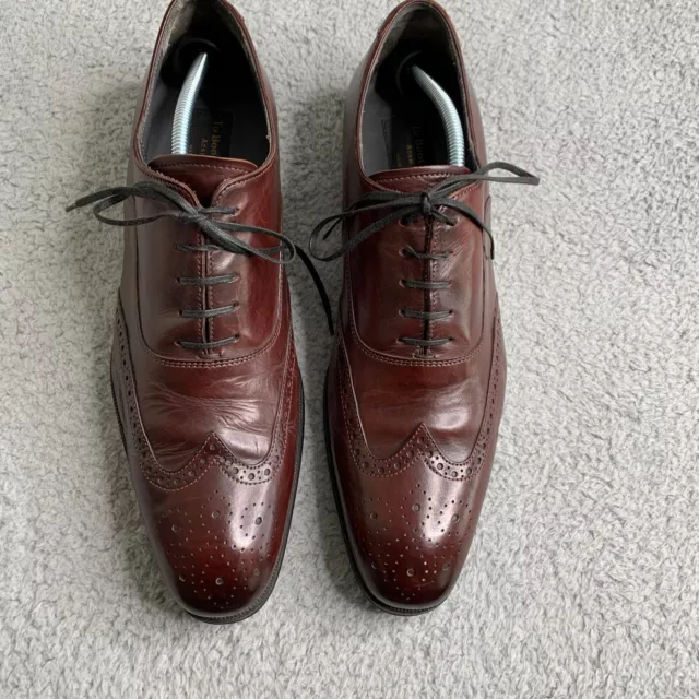To Boot Mens Oxford Shoe 11 New York Adam Derrick Brown Leather Wingtip Preppy