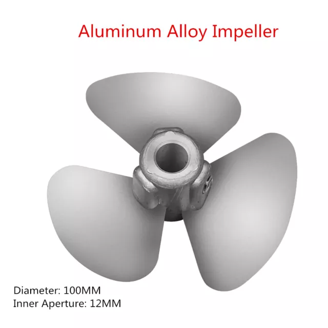 5 Gallon Pneumatic Mixer Impeller Inner Aperture 12MM Aluminum Alloy