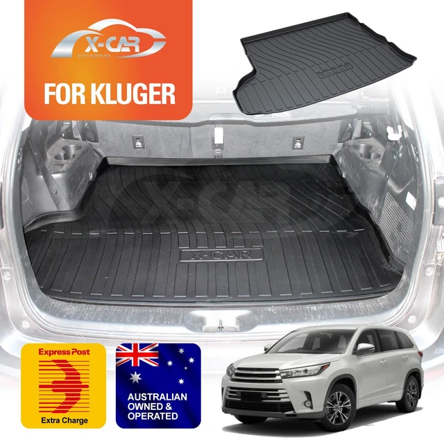 Cargo Trunk Mat Boot Liner Luggage Tray fit Toyota Kluger 5 & 7 Seater 2014-2021