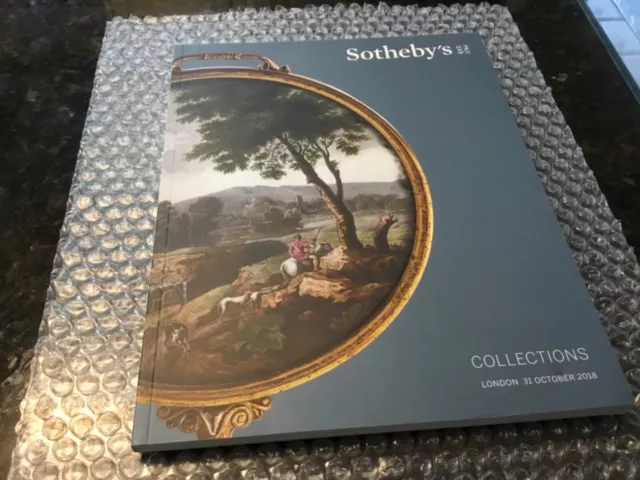 Sotheby's  Auction Catalog Collections  Antiques Decorative Arts London 10.31.18