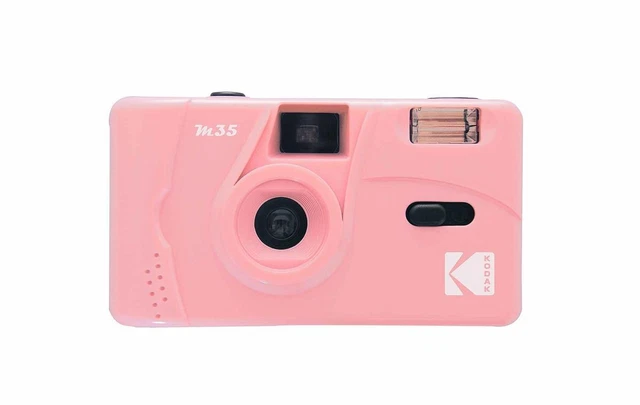 Cámara de película Kodak M35 Candy Pink imagen pequeña analógica