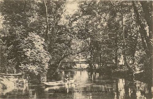 Cpa Brunoy Bords De L'yerres