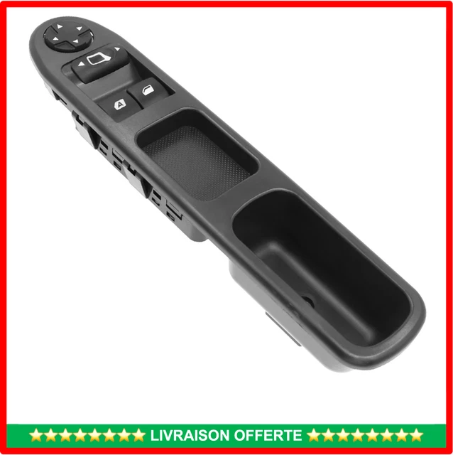 Interrupteur Commande Bouton Platine Lève Vitre Pour Citroën C3 Peugeot 207 6554