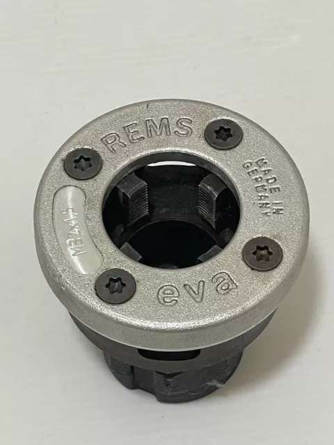 Rems Eva M 32 X 1.5 Pipe Threader Die Head Used Good Condition Sharp Teeth