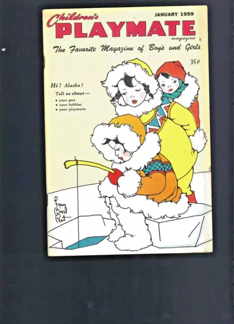 Childrens Playmate Magazine January 1959