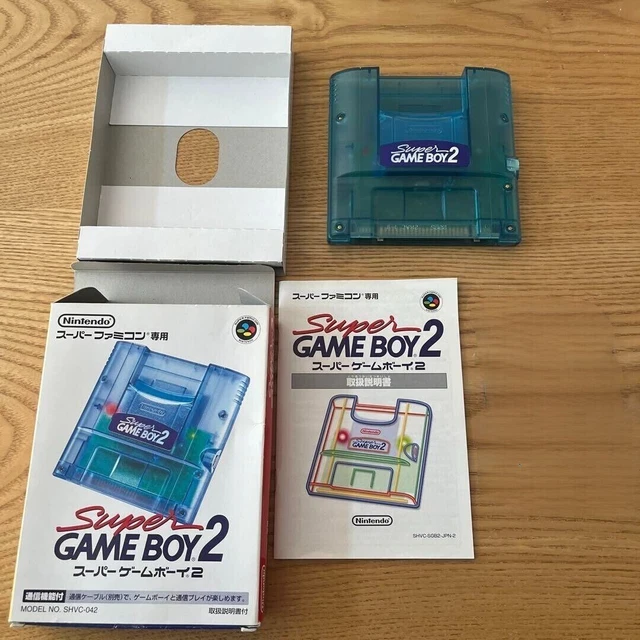 NINTENDO SUPER GAMEBOY 2 Famicom SNES SFC game boy boxed manual tested ...