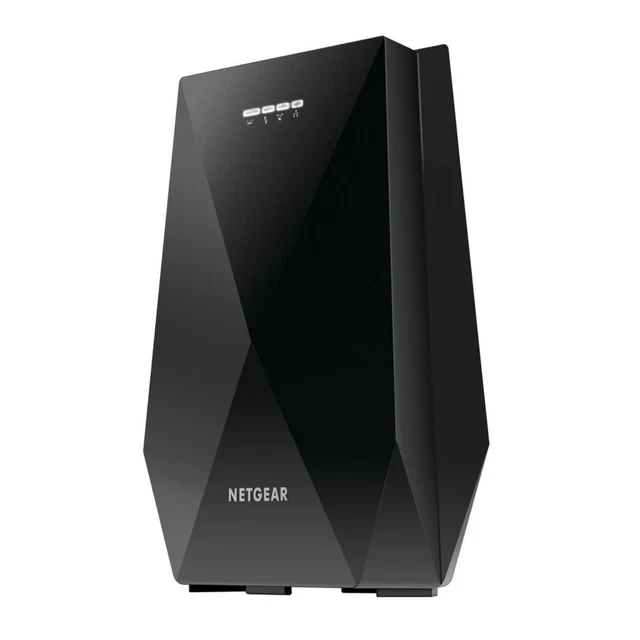 Netgear Nighthawk X6 Tri-Band WiFi Mesh Extender Black Home Broadband Internet 1