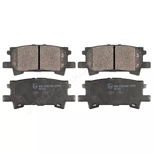 BLUE PRINT Rear Disc Brake Pad Set For LEXUS Rx TOYOTA 00-08 04466-48030