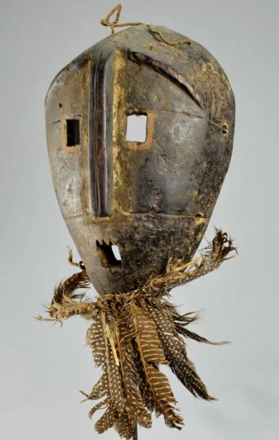 Beau masque Nsembu KOMO KUMU  Mask Congo African Tribal Art Africain 1415