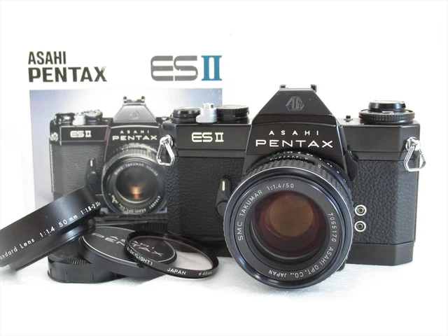 Appareil Photo Asahi Pentax SV 35mm - Objectif SMC Takumar 50mm F/1.4 - Argentique - Occasion