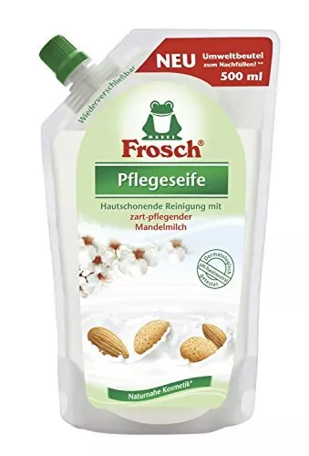 Grenouille Pure Pfegeseife Lait D'Amande Recharge 6x500ml 6erPack