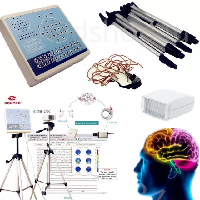 Digital Brain Electric Activity Mapping 32 Channel EEG Analysis Tripod KT88-3200