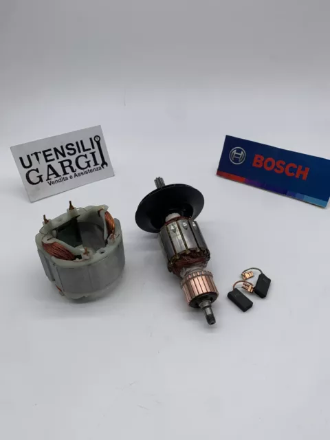 Kit Indotto + Spazzole + Statore Bosch Demolitore Gbh 5-40 D/De/Dce - Gsh 5 E/Ce