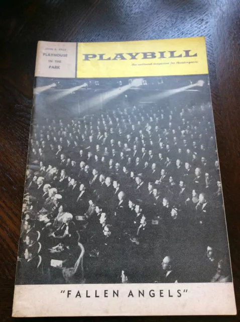 Playbill - Fallen Angels -Playhouse In The Park - July 1966 Vol. 3 # 7