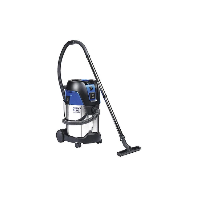 NILFISK 107406623 Shop Vacuum,7.94 gal.,SS,127 cfm