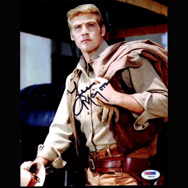 PSA Certifié The Grand Valley Lee Majors Signé Dédicacé 8 10 Photo Heath Barre