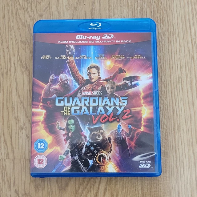 GUARDIANS OF THE Galaxy Vol.2 3D AND 2D Bluray] [2017] [Region Free
