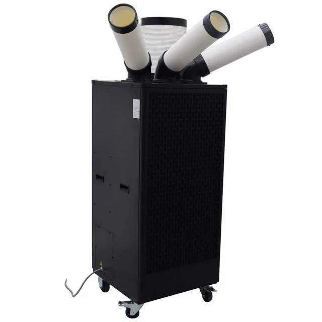 22500 Btu/h Three Outlets 220V Mobile Industrial Air Conditioners Spot Cooler