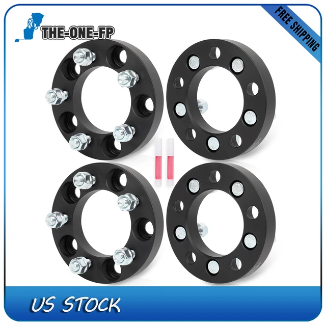 4 X 1" 5x4.75 to 5x4.5 Wheel Adapters M12x1.5 For Chevrolet Corvette 1984-2019