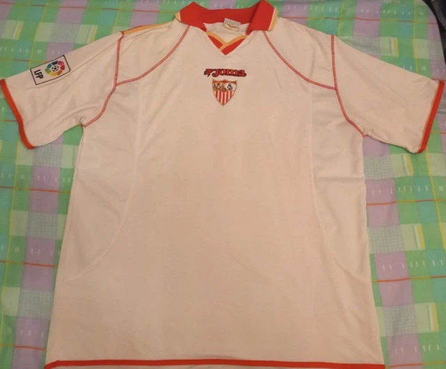 Maillot Vintage Sevilla FC – Joma – Taille XS – Coton – Collection